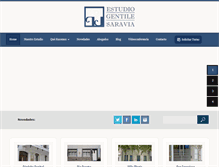 Tablet Screenshot of gentilesaravia.com.ar